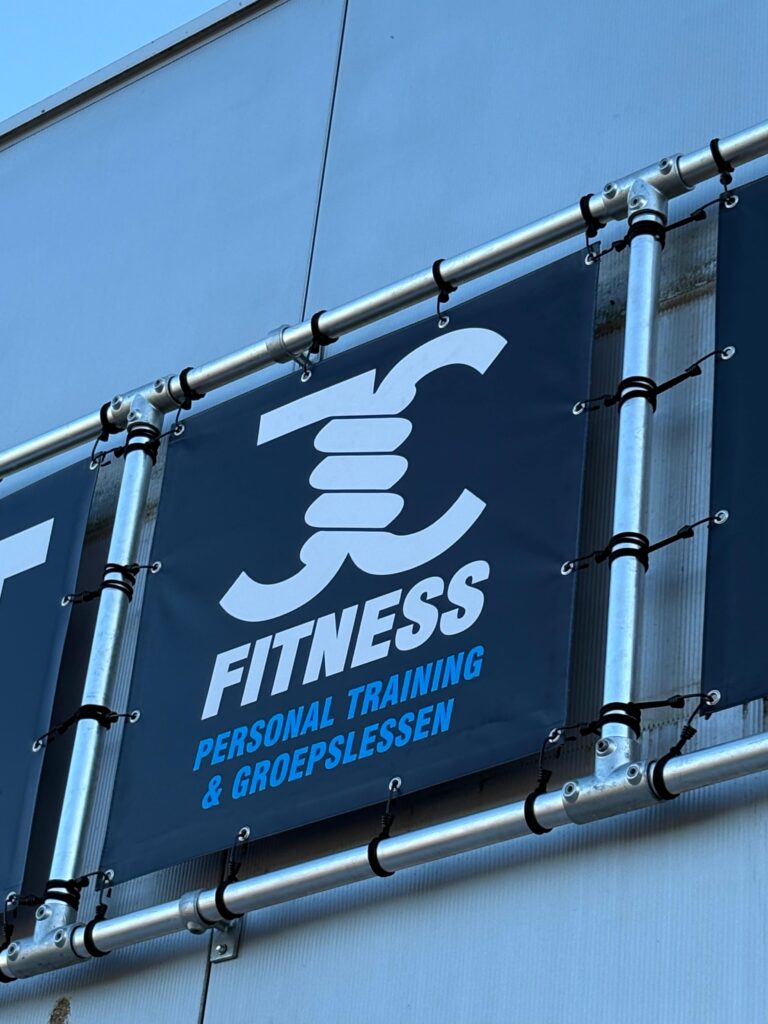 De gevel van JC Fitness