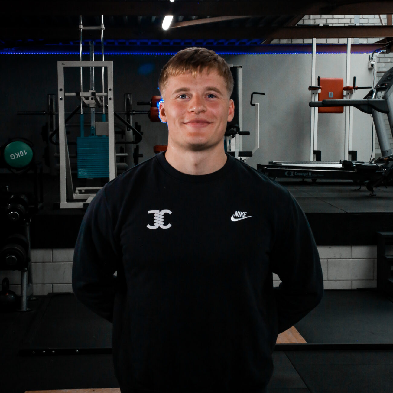 Jesse Reede, coach en mede-eigenaar van JC Fitness